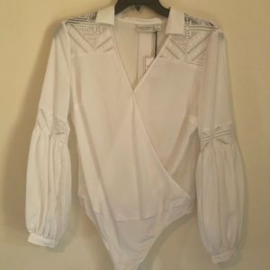 NWT Bisou Bisou Bodysuit
